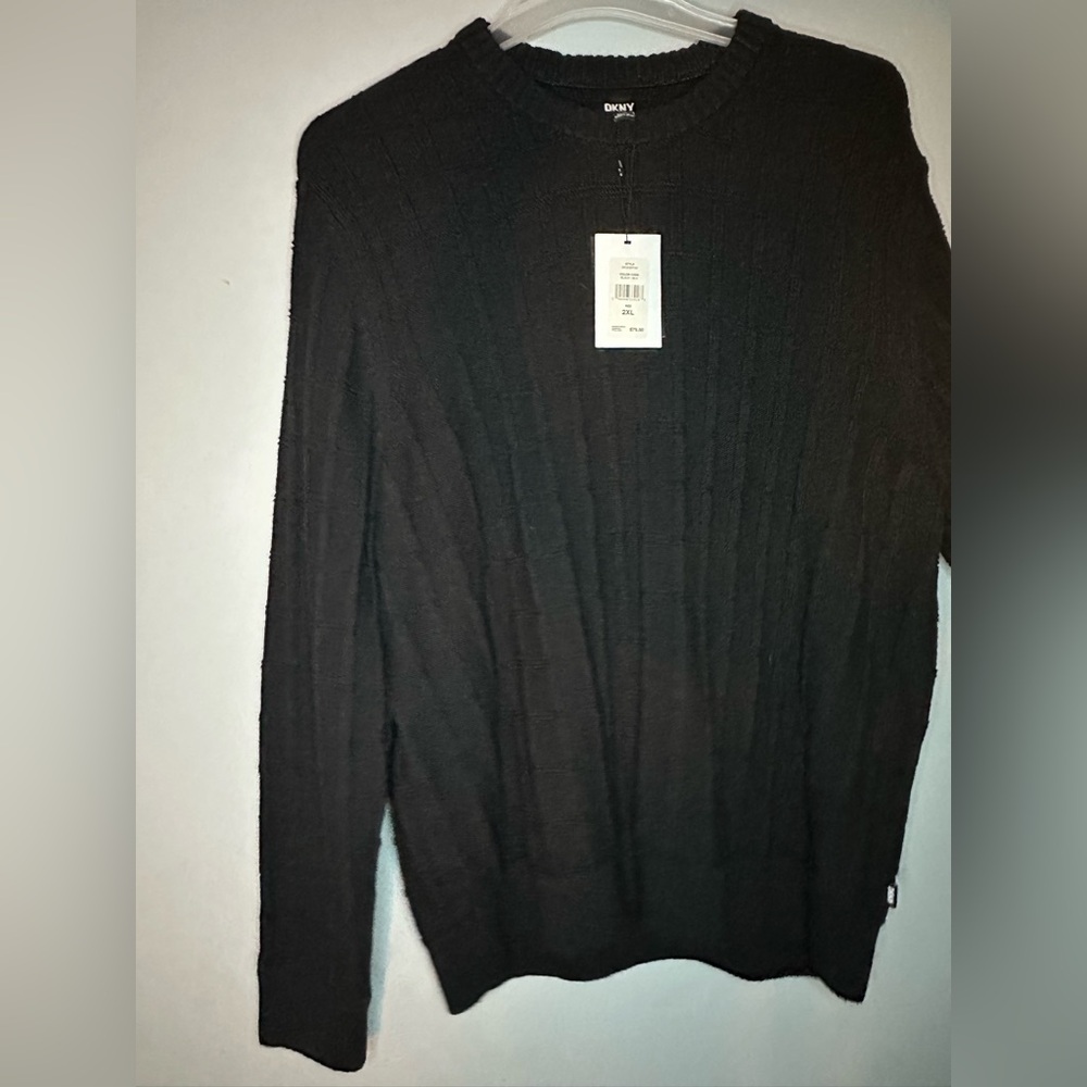 DKNY NWT Men's Black Sweater